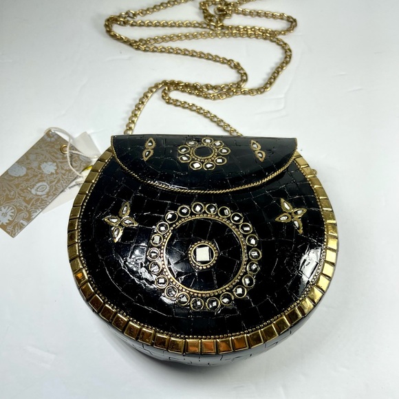 ANTIK KRAFT NWT Evening Shoulder Clutch Bag - Picture 3 of 6